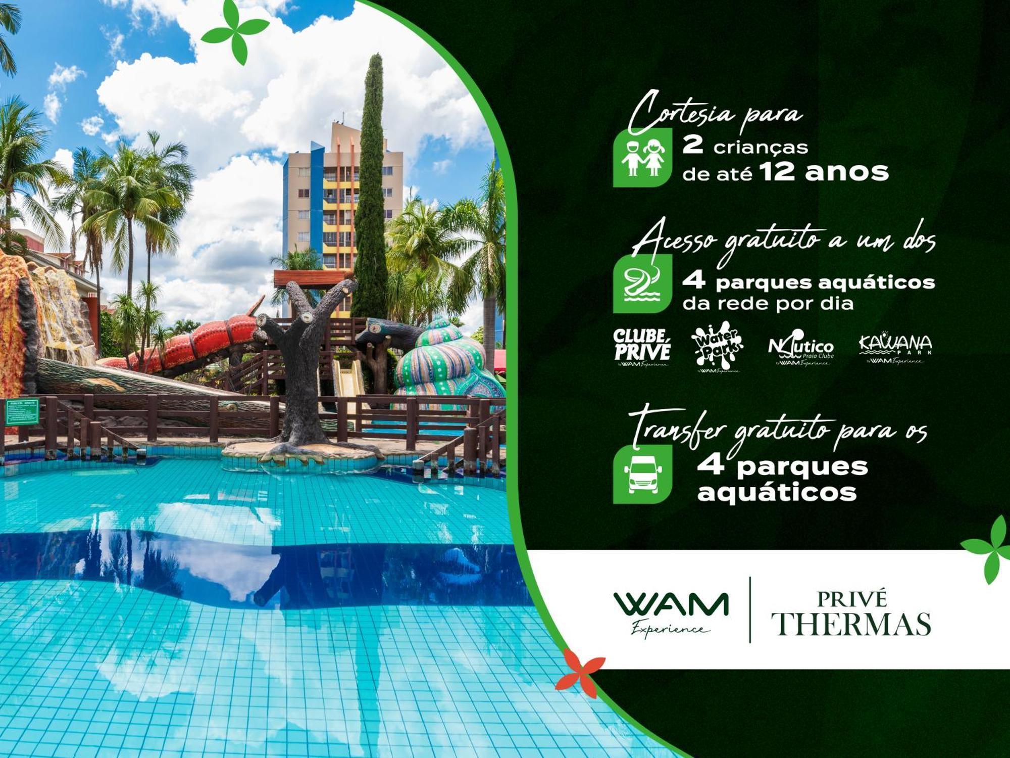 Prive Thermas Hotel By Wam Experience Caldas Novas Exterior foto